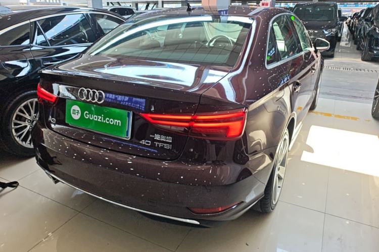 Used Audi A3 2018 30th Anniversary Edition Limousine 40 TFSI Style Model Rear Right 45 Deg
