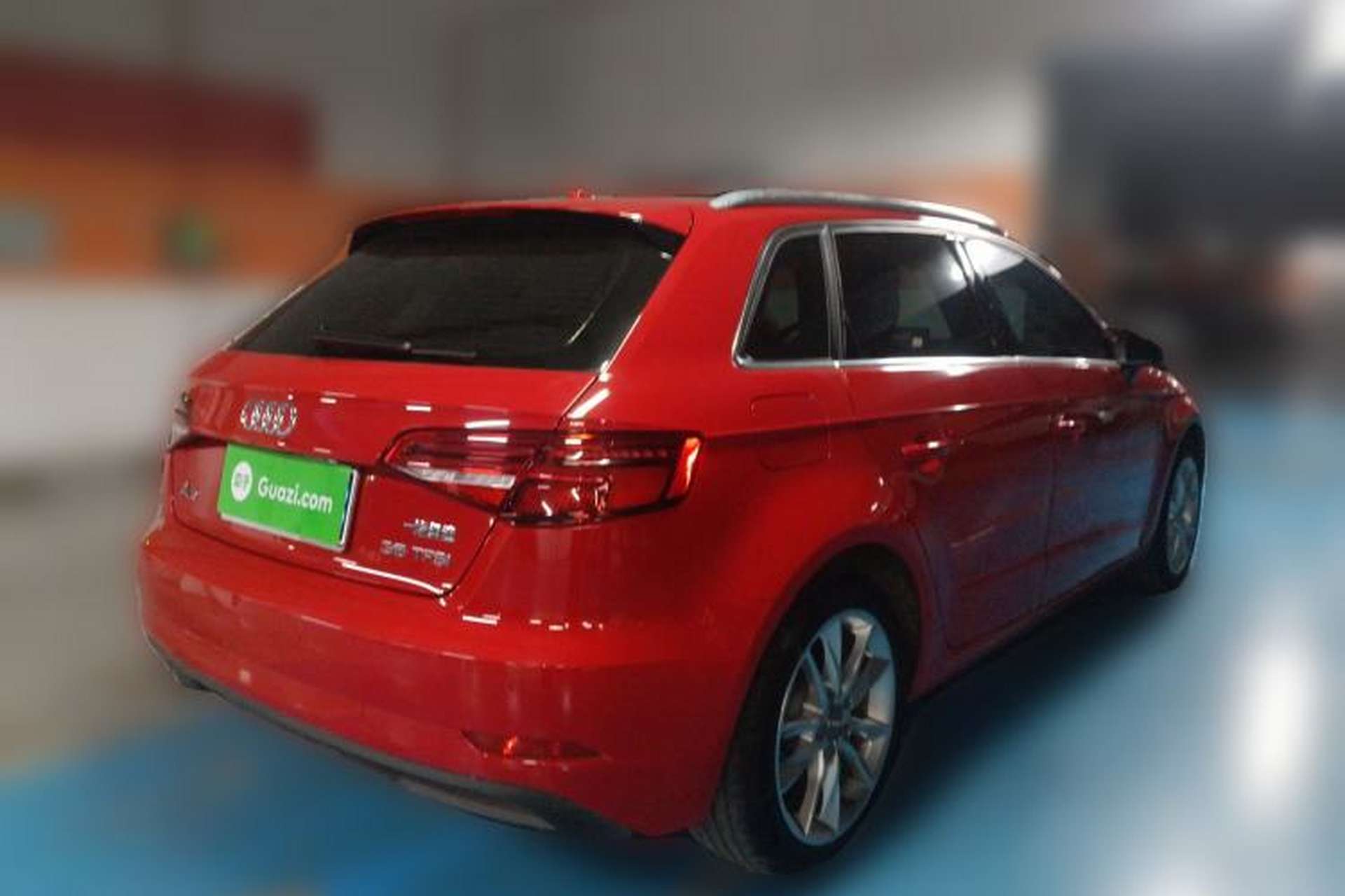 Used Audi A3 2018 30th Anniversary Edition Sportback 35 TFSI Ambition Model Rear Right 45 Deg