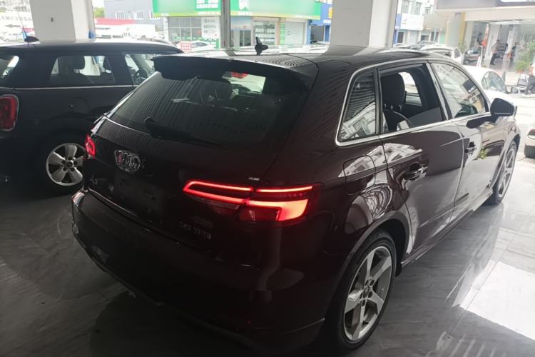 Used Audi A3 2018 30th Anniversary Edition Sportback 35 TFSI Fashion Model Rear Right 45 Deg