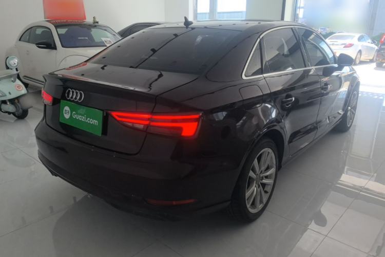 Used Audi A3 2018 30th Anniversary Edition Limousine 35 TFSI Ambition Model Rear Right 45 Deg