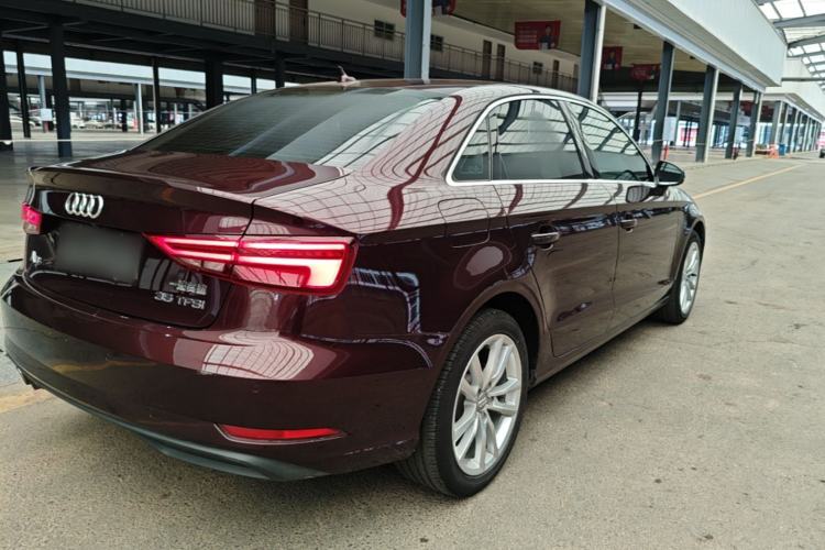 Used Audi A3 2018 30th Anniversary Edition Limousine 35 TFSI Ambition Model Rear Right 45 Deg