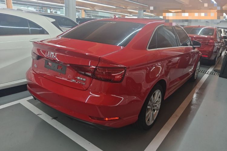Used Audi A3 2018 30th Anniversary Edition Limousine 35 TFSI Ambition Model Rear Right 45 Deg