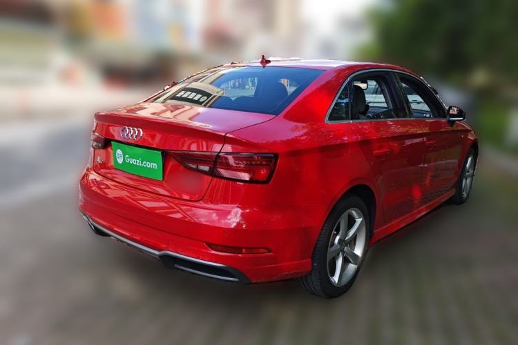 Used Audi A3 2018 30th Anniversary Edition Limousine 35 TFSI Ambition Model Rear Right 45 Deg