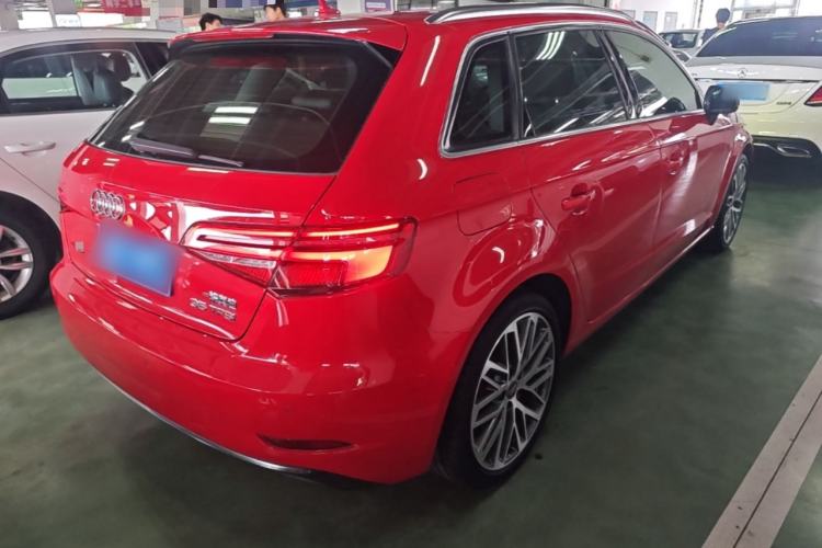 Used Audi A3 2018 30th Anniversary Edition Sportback 35 TFSI Style Model Rear Right 45 Deg