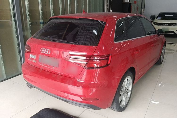 Used Audi A3 2018 30th Anniversary Edition Sportback 35 TFSI Ambition Model Rear Right 45 Deg