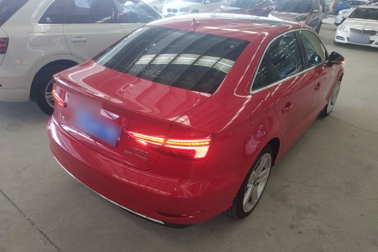 Used Audi A3 2018 30th Anniversary Edition Limousine 35 TFSI Style Model Rear Right 45 Deg