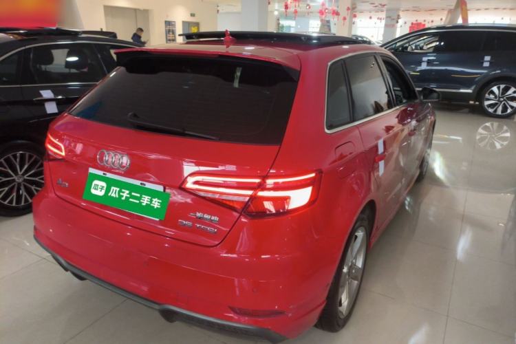Used Audi A3 2018 30th Anniversary Edition Sportback 35 TFSI Fashion Model Rear Right 45 Deg
