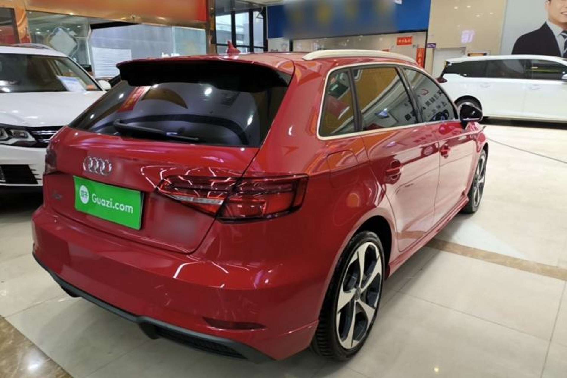 Used Audi A3 2018 30th Anniversary Edition Sportback 35 TFSI Sport Model Rear Right 45 Deg