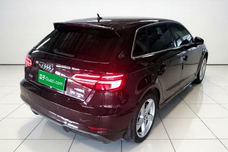 Used Audi A3 2018 30th Anniversary Edition Sportback 35 TFSI Fashion Model Rear Right 45 Deg