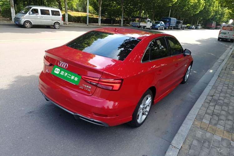Used Audi A3 2018 30th Anniversary Edition Limousine 35 TFSI Fashion Model Rear Right 45 Deg