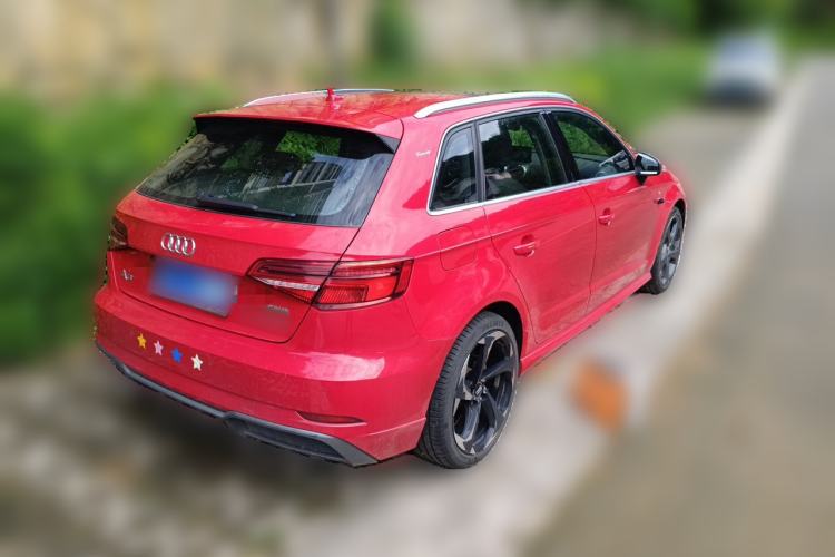 Used Audi A3 2018 30th Anniversary Edition Sportback 35 TFSI Sport Model Rear Right 45 Deg