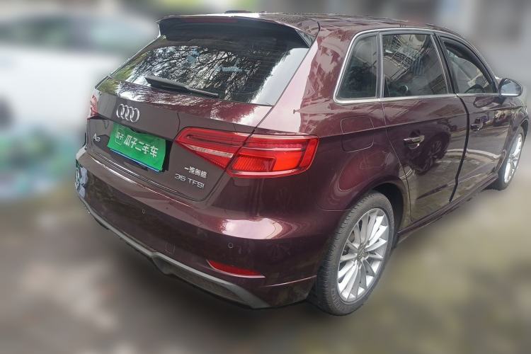 Used Audi A3 2018 30th Anniversary Edition Sportback 35 TFSI Fashion Model Rear Right 45 Deg