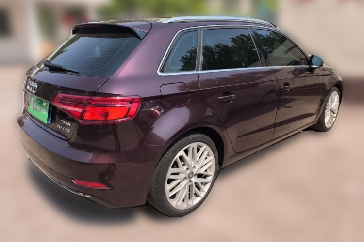 Used Audi A3 2018 30th Anniversary Edition Sportback 35 TFSI Style Model Rear Right 45 Deg