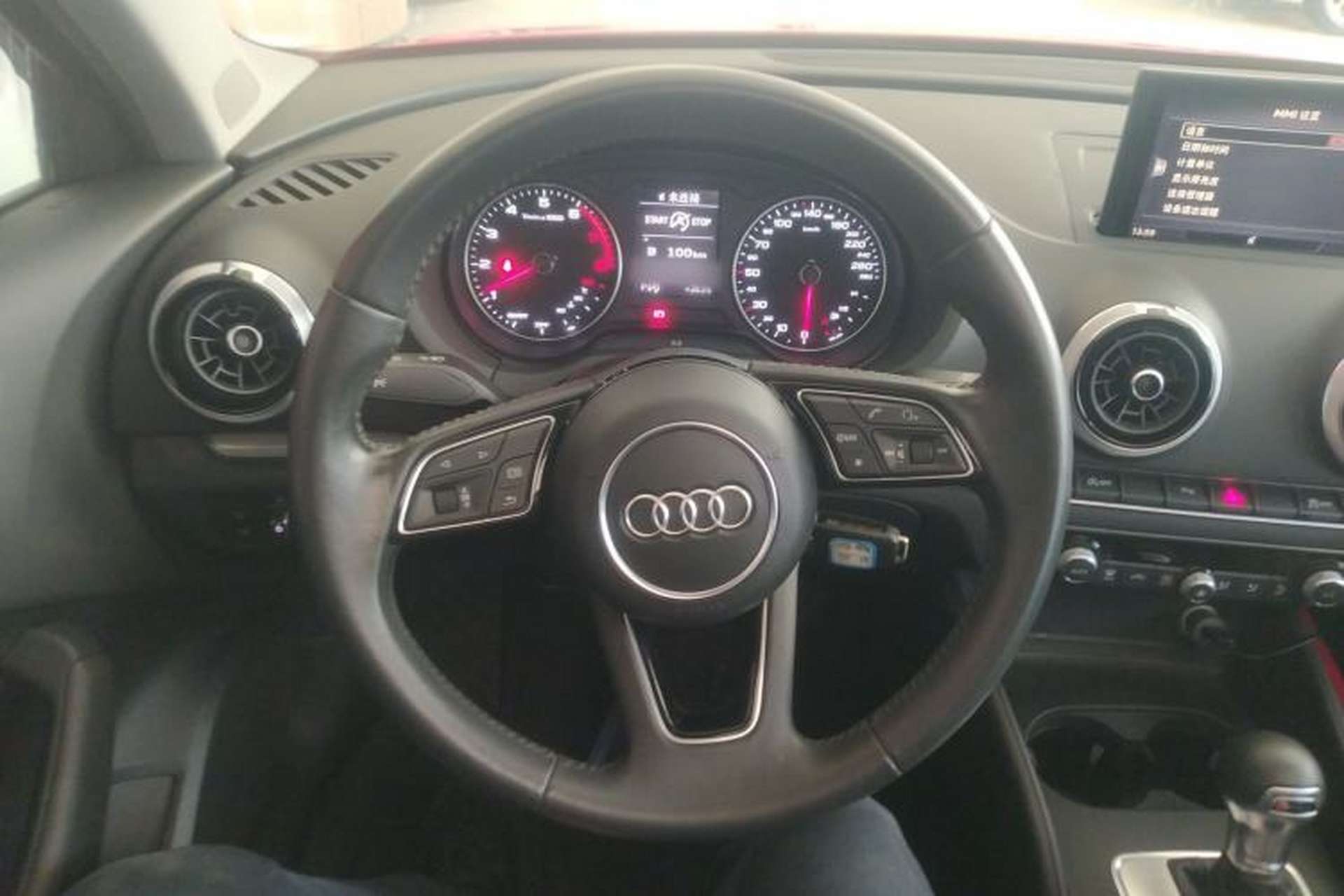 Used Audi A3 2018 30th Anniversary Edition Limousine 35 TFSI Style Model Steering Wheel