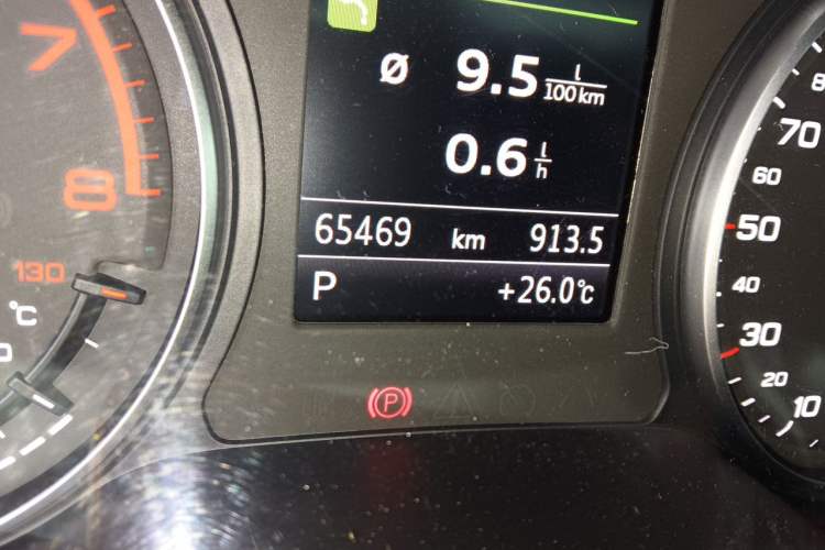 Used Audi A3 2018 30th Anniversary Edition Sportback 35 TFSI Sport Model Odometer Close Up