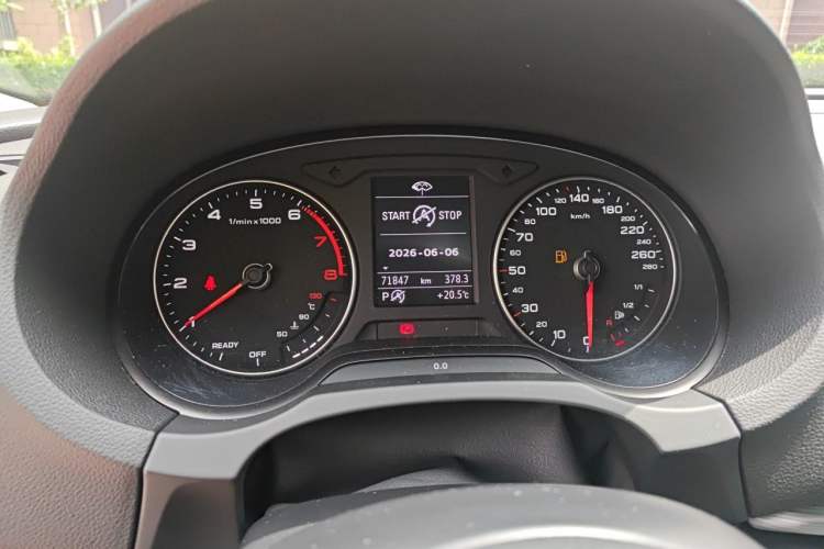 Used Audi A3 2018 30th Anniversary Edition Sportback 35 TFSI Sport Model Odometer Close Up