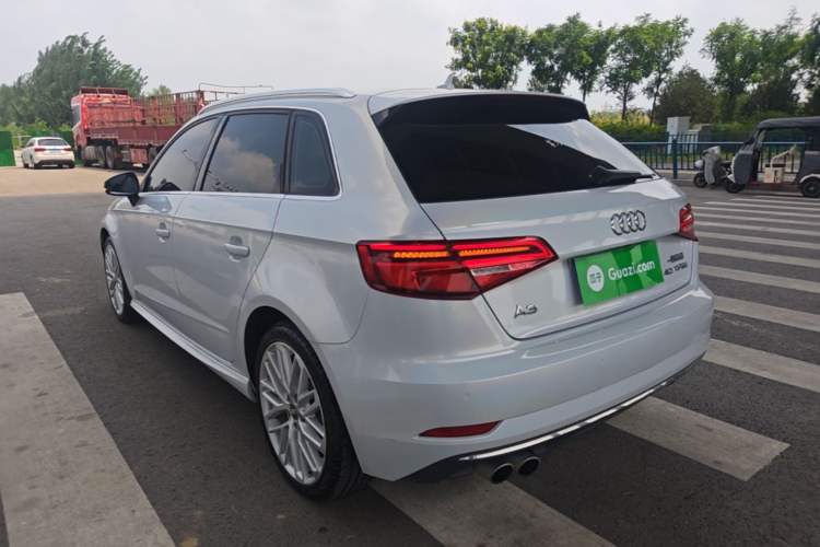 Used Audi A3 2018 30th Anniversary Edition Sportback 40 TFSI Style Model Rear Left 45 Deg