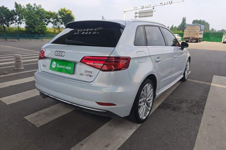 Used Audi A3 2018 30th Anniversary Edition Sportback 40 TFSI Style Model Rear Right 45 Deg