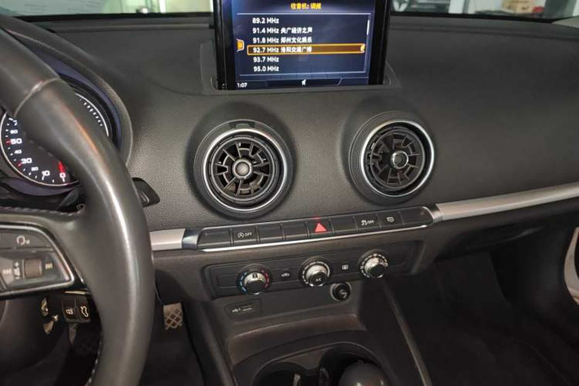 Used Audi A3 2018 30th Anniversary Edition Limousine 35 TFSI Ambition Model Audio And AC Panel