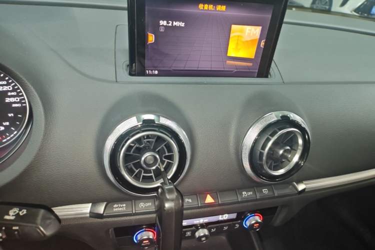 Used Audi A3 2018 30th Anniversary Edition Limousine 35 TFSI Sport Model Audio And AC Panel