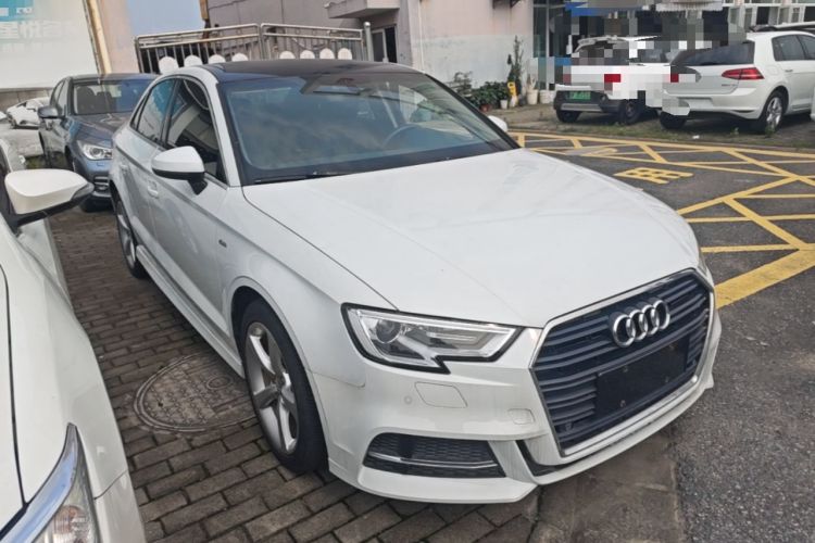 Used Audi A3 2018 30th Anniversary Edition Limousine 35 TFSI Fashion Model Front Right 45 Deg