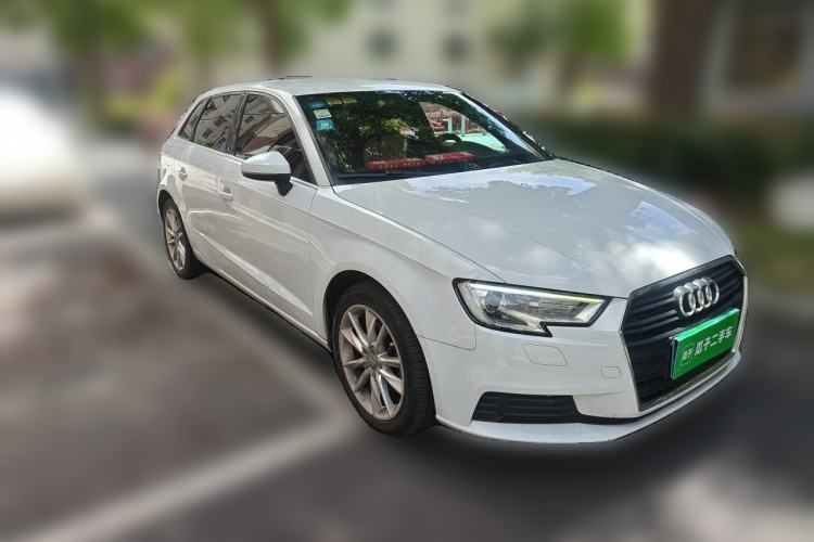 Used Audi A3 2018 30th Anniversary Edition Sportback 35 TFSI Ambition Model Front Right 45 Deg