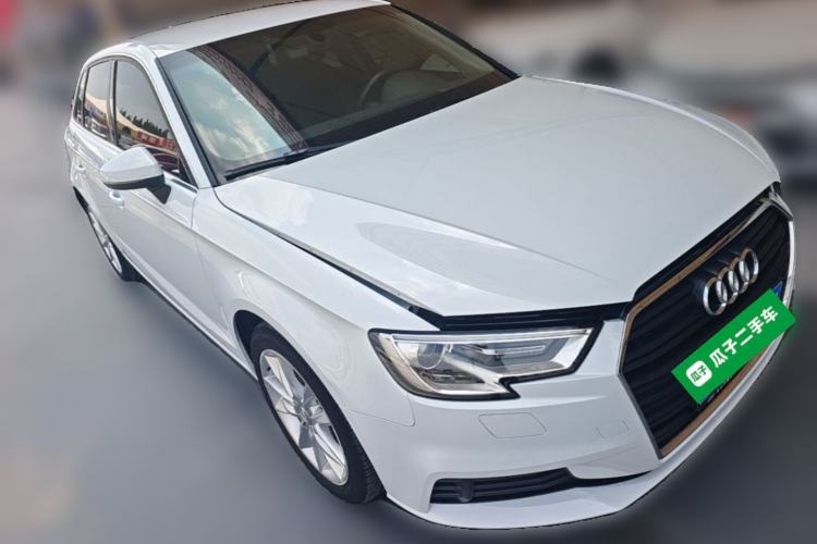 Used Audi A3 2018 30th Anniversary Edition Sportback 35 TFSI Ambition Model Front Right 45 Deg