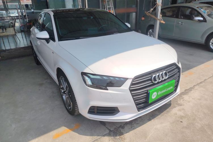 Used Audi A3 2018 30th Anniversary Edition Limousine 35 TFSI Ambition Model Front Right 45 Deg