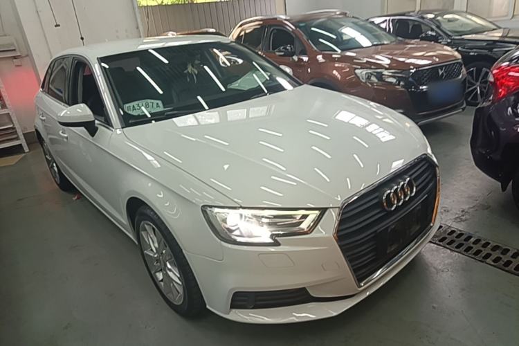 Used Audi A3 2018 30th Anniversary Edition Sportback 35 TFSI Ambition Model Front Right 45 Deg