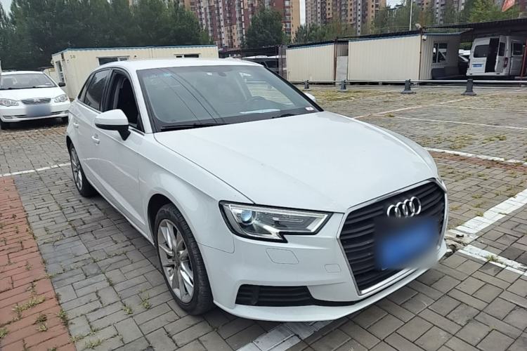 Used Audi A3 2018 30th Anniversary Edition Sportback 35 TFSI Ambition Model Front Right 45 Deg