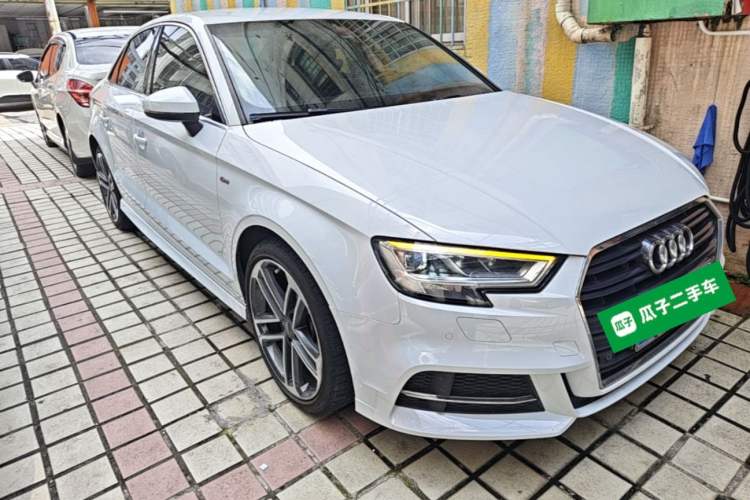 Used Audi A3 2018 30th Anniversary Edition Limousine 35 TFSI Ambition Model Front Right 45 Deg