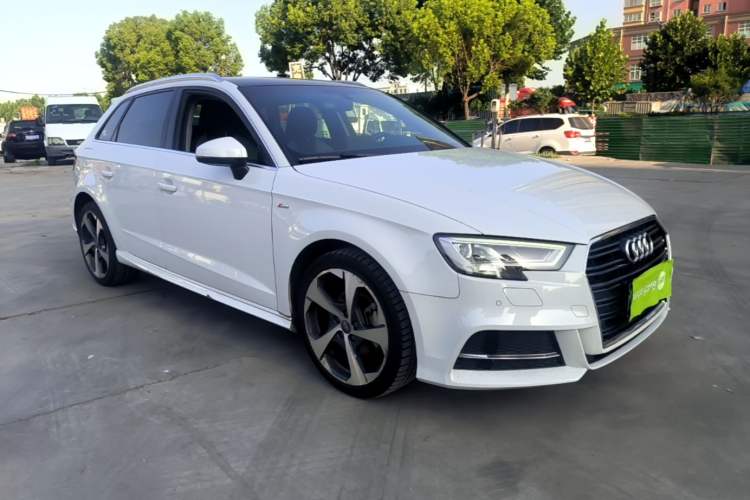 Used Audi A3 2018 30th Anniversary Edition Sportback 35 TFSI Sport Model Front Right 45 Deg