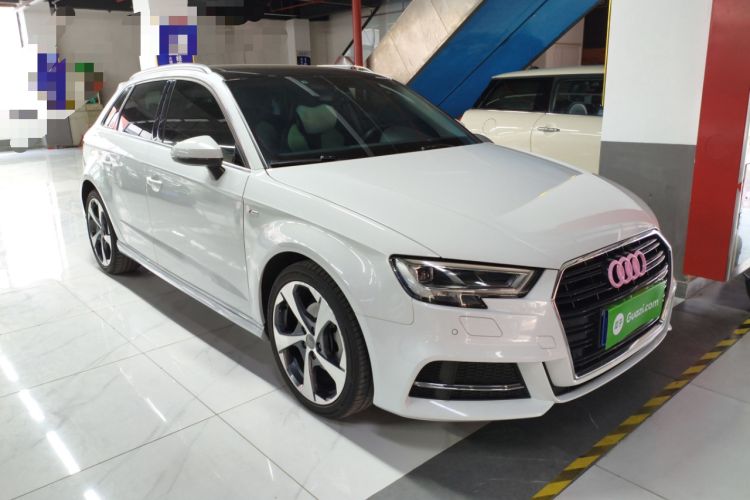 Used Audi A3 2018 30th Anniversary Edition Sportback 35 TFSI Sport Model Front Right 45 Deg