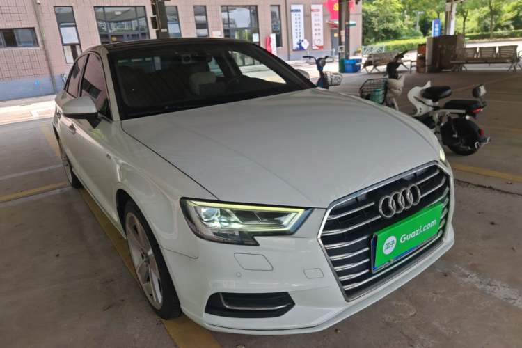 Used Audi A3 2018 30th Anniversary Edition Limousine 35 TFSI Style Model Front Right 45 Deg