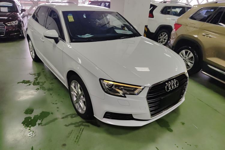 Used Audi A3 2018 30th Anniversary Edition Sportback 35 TFSI Ambition Model Front Right 45 Deg