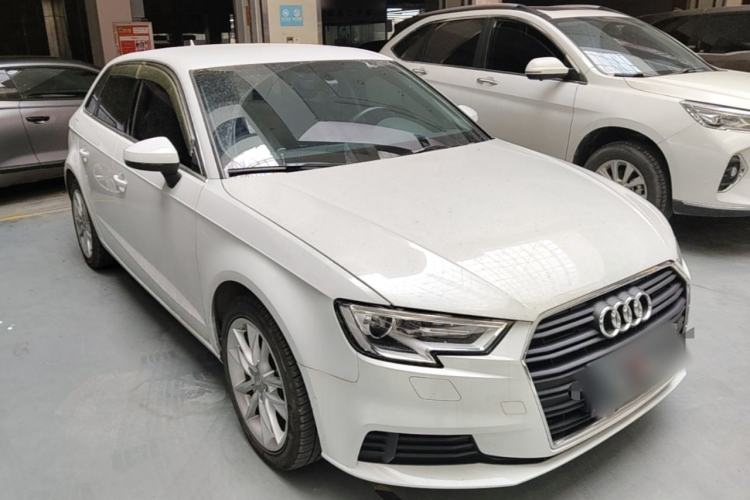 Used Audi A3 2018 30th Anniversary Edition Sportback 35 TFSI Ambition Model Front Right 45 Deg