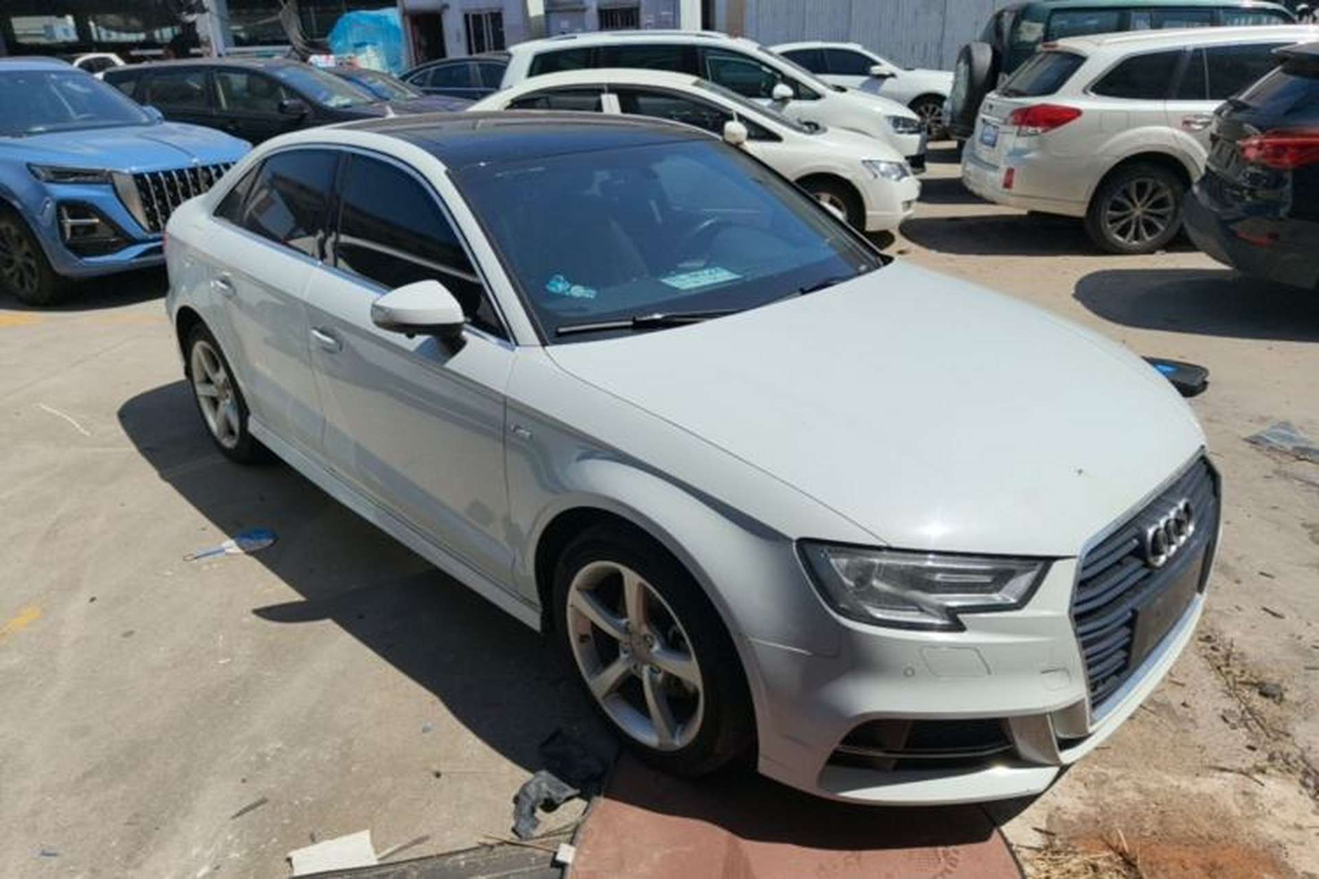 Used Audi A3 2018 30th Anniversary Edition Limousine 35 TFSI Fashion Model Front Right 45 Deg