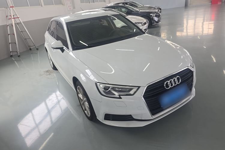 Used Audi A3 2018 30th Anniversary Edition Sportback 35 TFSI Ambition Model Front Right 45 Deg