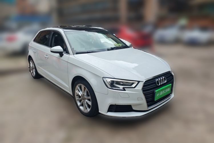 Used Audi A3 2018 30th Anniversary Edition Sportback 35 TFSI Ambition Model Front Right 45 Deg