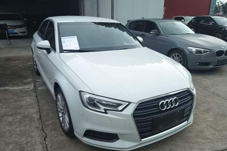 Used Audi A3 2018 30th Anniversary Edition Limousine 35 TFSI Ambition Model Front Right 45 Deg