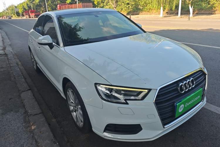 Used Audi A3 2018 30th Anniversary Edition Limousine 35 TFSI Ambition Model Front Right 45 Deg