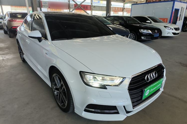 Used Audi A3 2018 30th Anniversary Edition Limousine 35 TFSI Sport Model Front Right 45 Deg