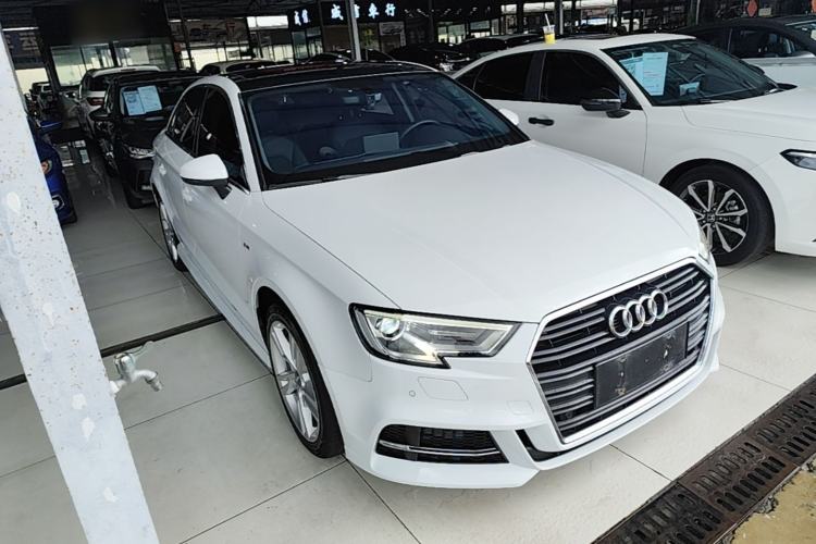 Used Audi A3 2018 30th Anniversary Edition Limousine 35 TFSI Fashion Model Front Right 45 Deg