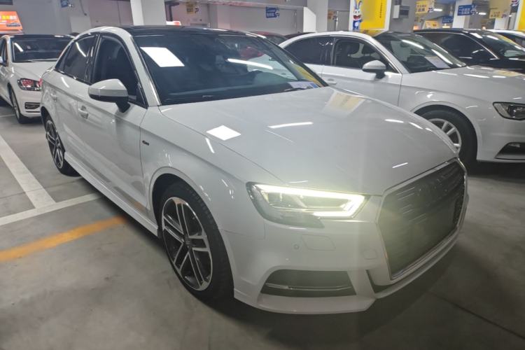 Used Audi A3 2018 30th Anniversary Edition Limousine 35 TFSI Sport Model Front Right 45 Deg