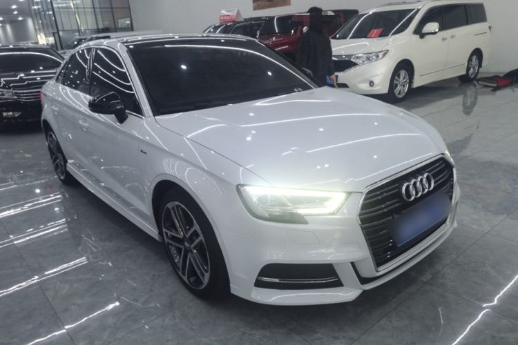 Used Audi A3 2018 30th Anniversary Edition Limousine 35 TFSI Sport Model Front Right 45 Deg