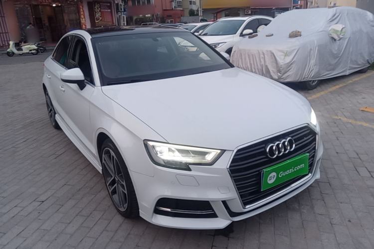 Used Audi A3 2018 30th Anniversary Edition Limousine 35 TFSI Sport Model Front Right 45 Deg