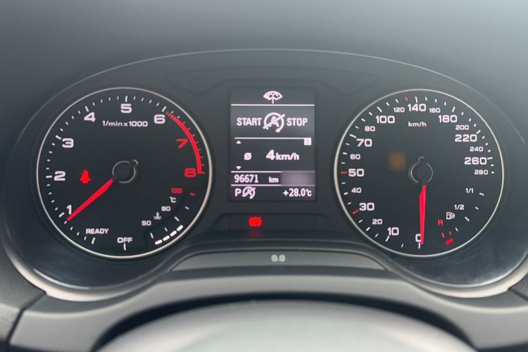 Used Audi A3 2018 30th Anniversary Edition Limousine 35 TFSI Style Model Instrument Cluster