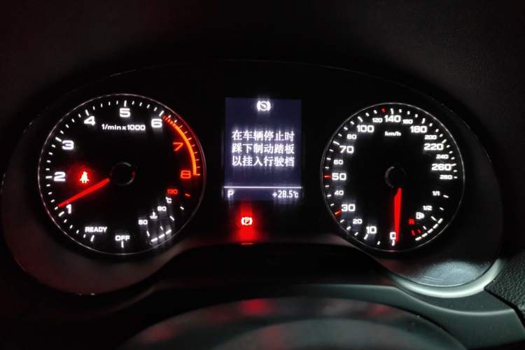 Used Audi A3 2018 30th Anniversary Edition Limousine 35 TFSI Sport Model Instrument Cluster