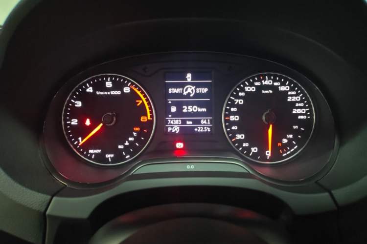 Used Audi A3 2018 30th Anniversary Edition Limousine 35 TFSI Sport Model Instrument Cluster