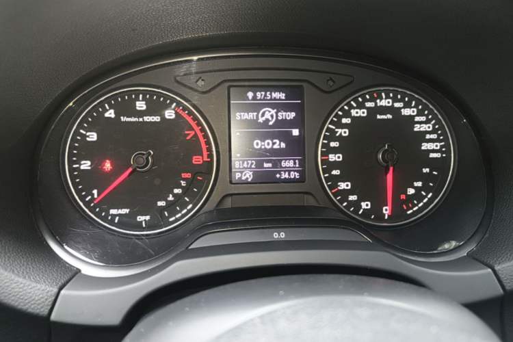 Used Audi A3 2018 30th Anniversary Edition Limousine 35 TFSI Sport Model Instrument Cluster